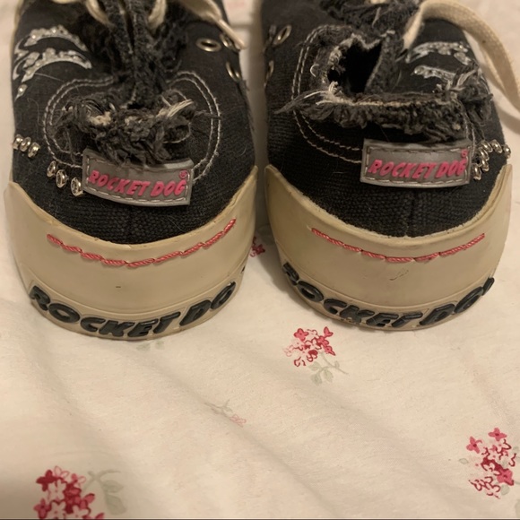 navy/black rocket dog sneakers - Picture 2 of 3